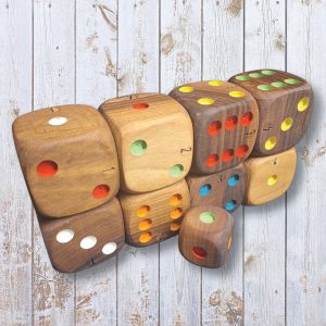 Jeu simple Noyer (4 paires)