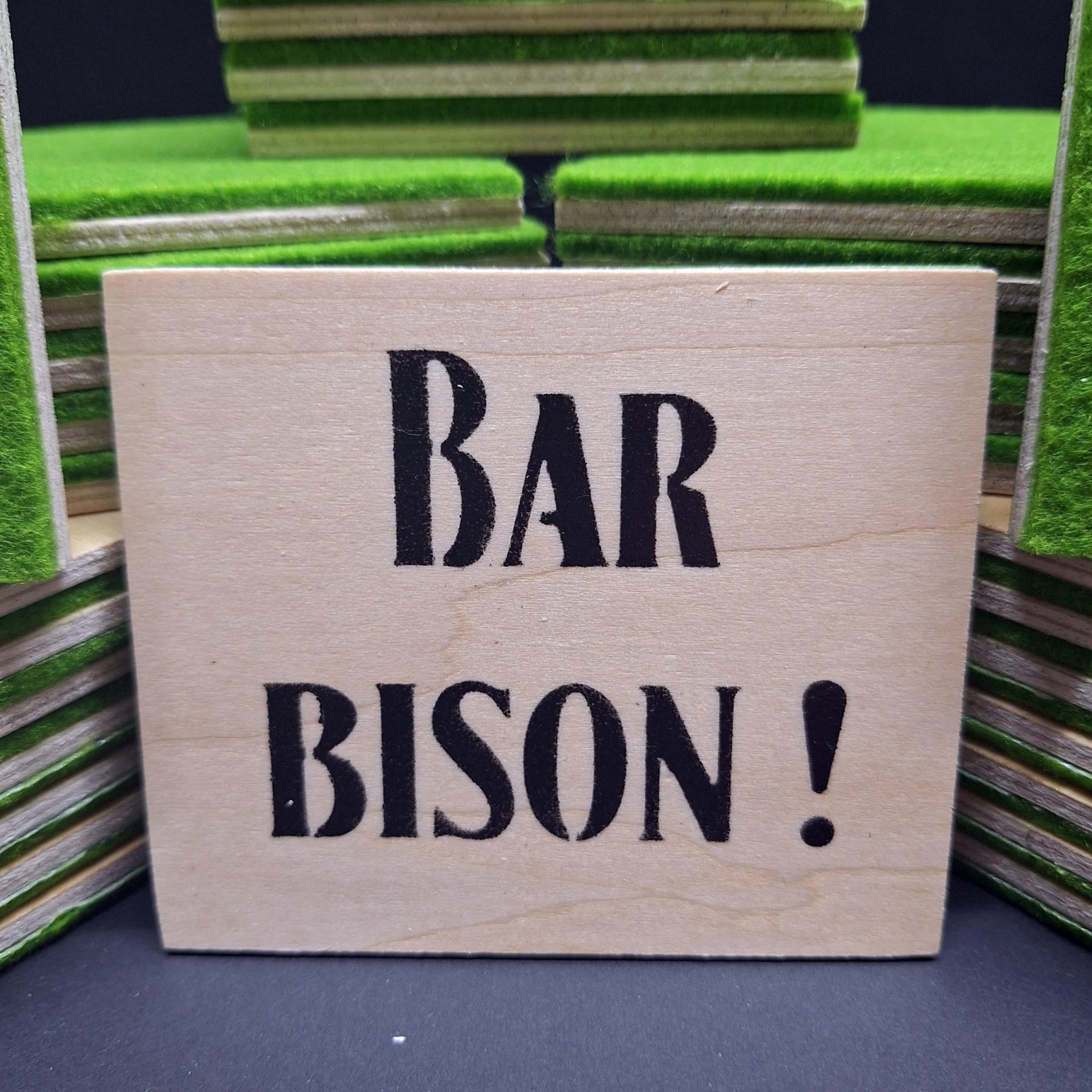 Bar bison ! 1 Bar bison