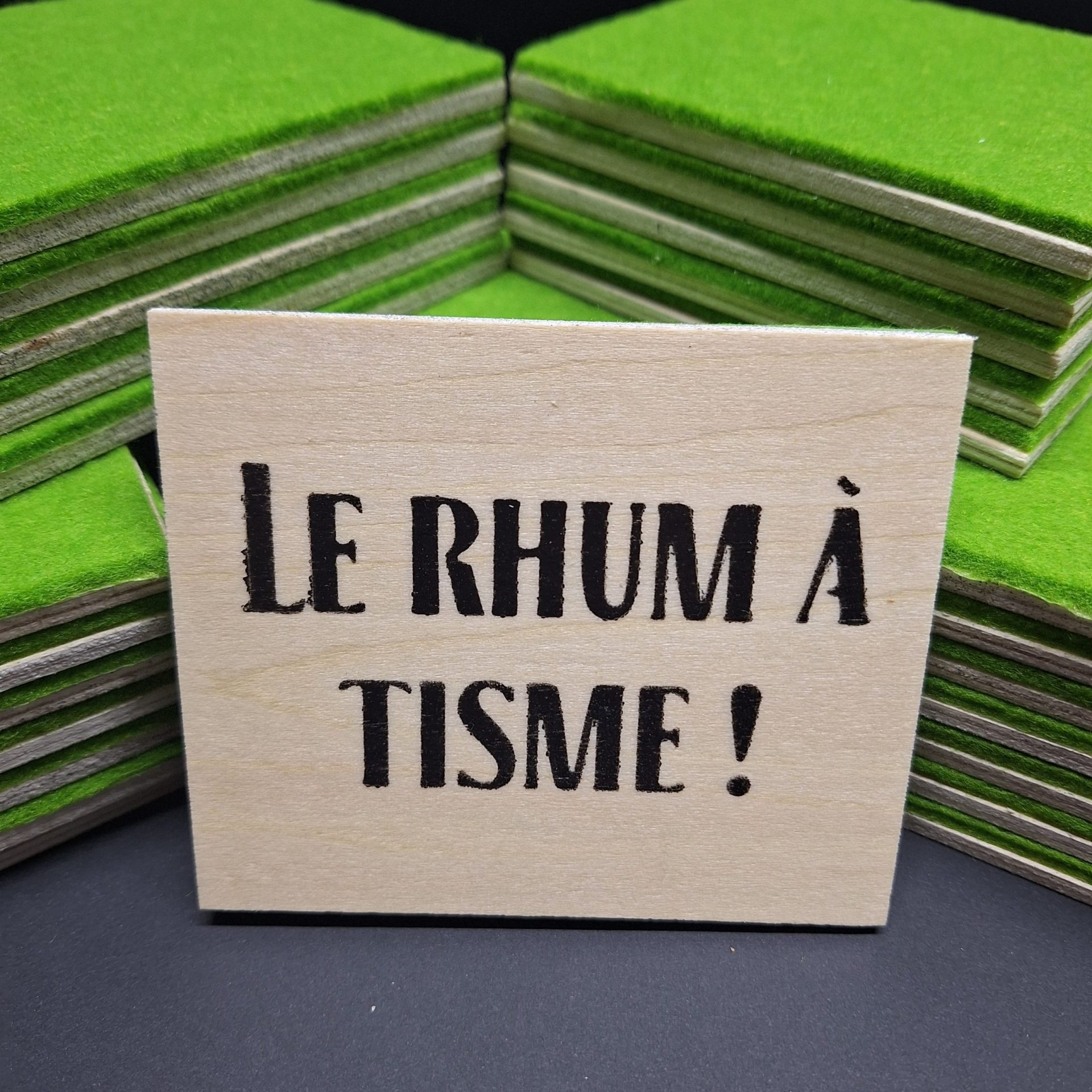 Le rhum à tisme !